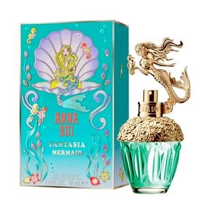 Anna Sui Fantasia Mermaid Eau de Toilette Perfume Spray For Women, 1 Fl. Oz